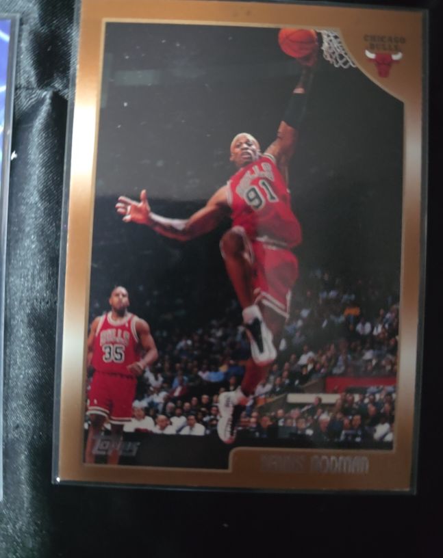 1998-99 Topps #109 Dennis Rodman — front