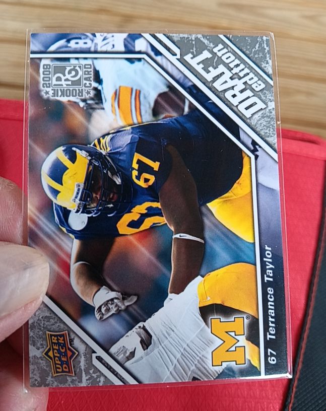 2008 Upper Deck Draft Edition #67 Terrance Taylor — front