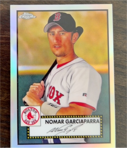 2021 Topps Chrome Platinum Anniversary #511 Nomar Garciaparra — front