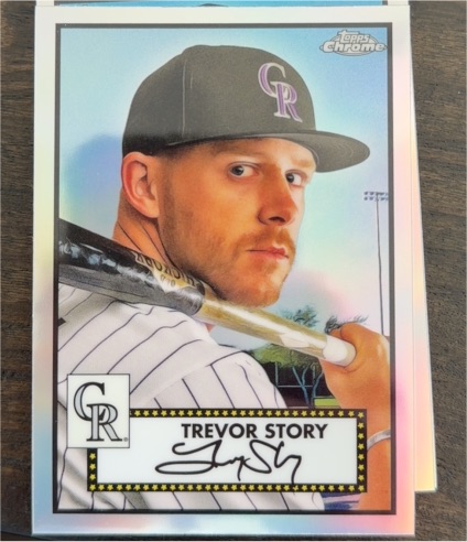2021 Topps Chrome Platinum Anniversary #177 Trevor Story — front