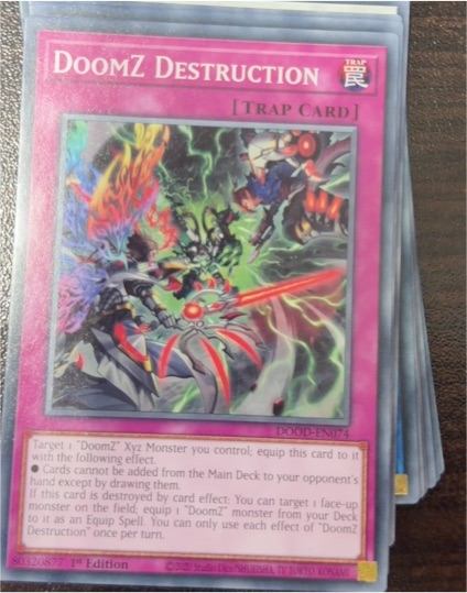 2025 Yu-Gi-Oh! DoomZ Destruction #DOOD-EN074 — front