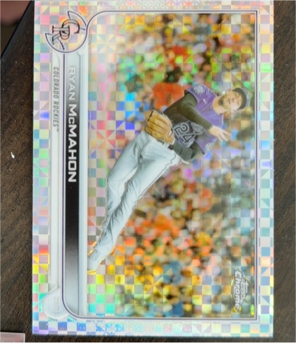 2022 Topps Chrome #163 Ryan McMahon — front