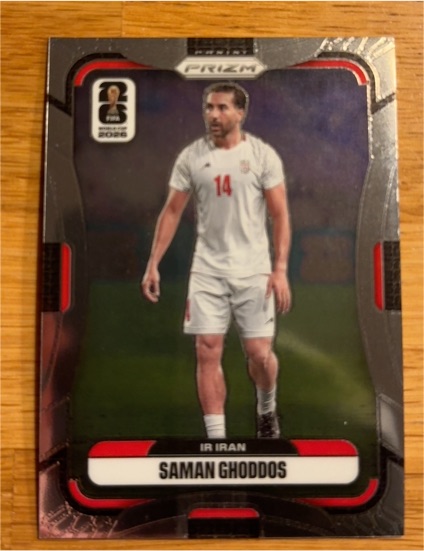 2026 Panini Prizm FIFA World Cup #243 Saman Ghoddos — front