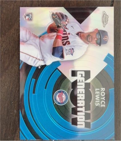 2022 Topps Chrome Update Generation Now #GNC-12 Royce Lewis — front
