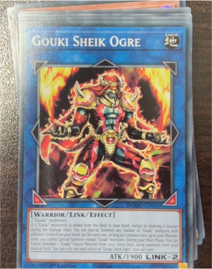 2020 Yu-Gi-Oh! DOOD-EN050 Gouki Sheik Ogre — front