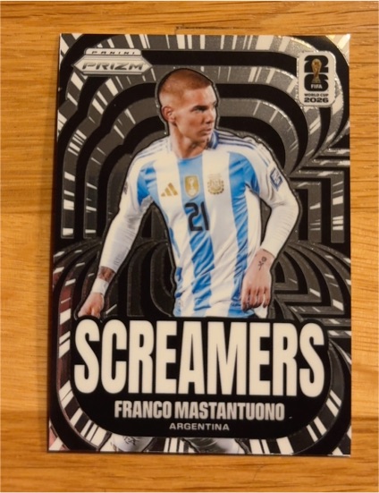 2026 Panini Prizm FIFA World Cup #24 Franco Mastantuono — front