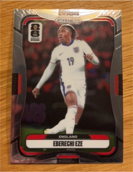 2026 Panini Prizm FIFA World Cup #102 Eberechi Eze — front