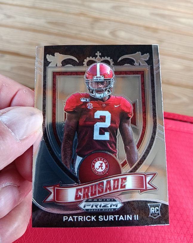 2021 Panini Prizm Draft Picks Crusade #178 Patrick Surtain II — front