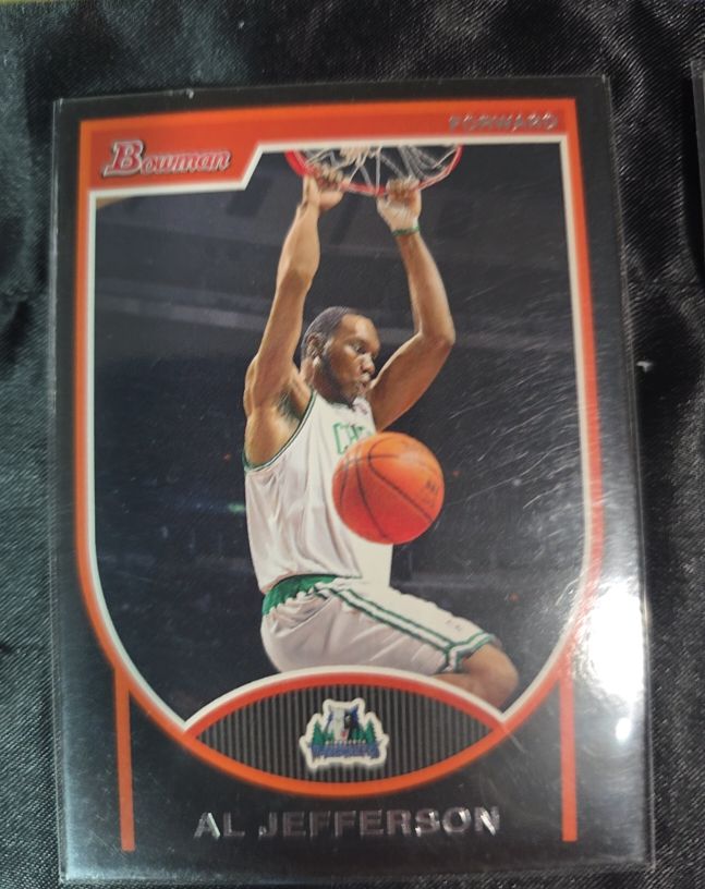 2007-08 Bowman #25 Al Jefferson — front