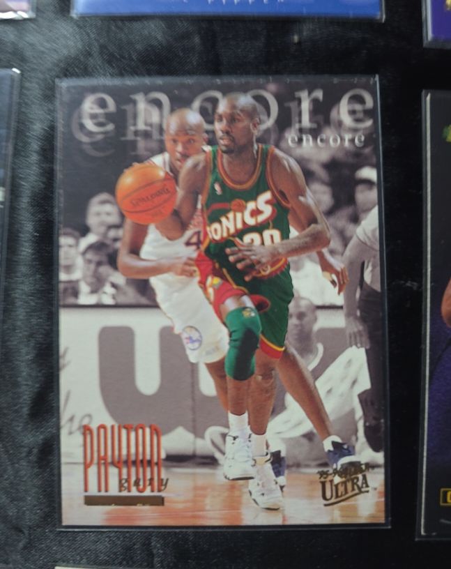 1995-96 Fleer Ultra Encore #329 Gary Payton — front