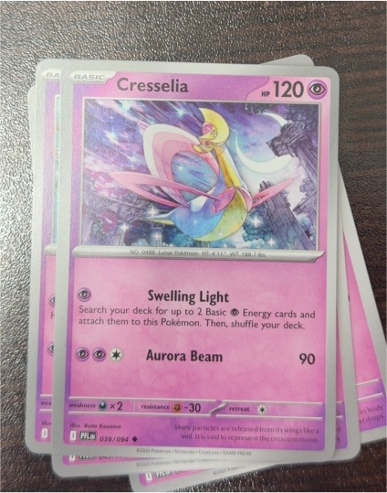 2023 Pokémon ME02 Phantasmal Flames #039 Cresselia — front