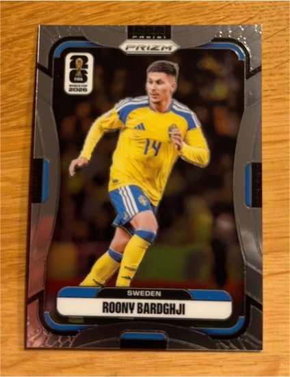 2026 Panini Prizm FIFA World Cup #496 Roony Bardghji — front