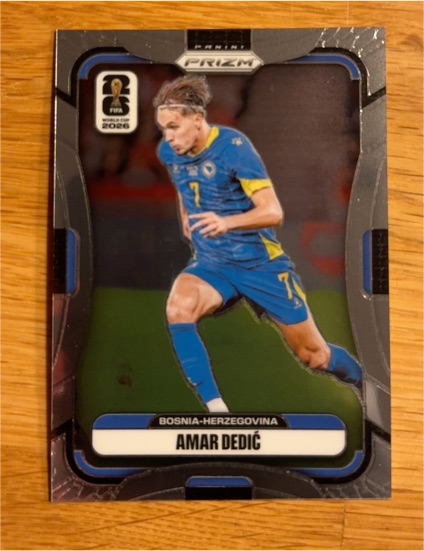 2026 Panini Prizm FIFA World Cup #471 Amar Dedić — front