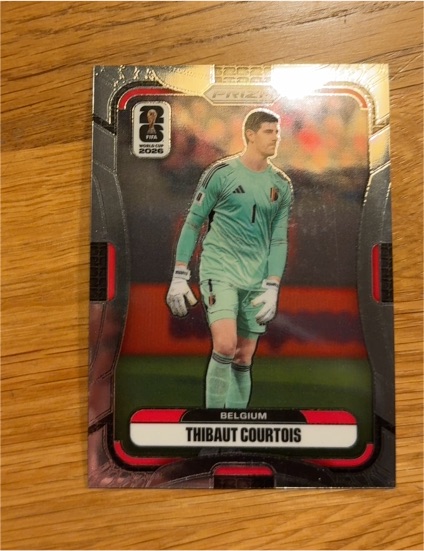 2026 Panini Prizm FIFA World Cup #161 Thibaut Courtois — front