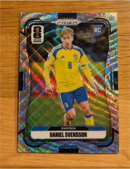 2026 Panini Prizm FIFA World Cup #500 Daniel Svensson — front