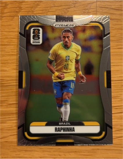 2026 Panini Prizm FIFA World Cup #85 Raphinha — front