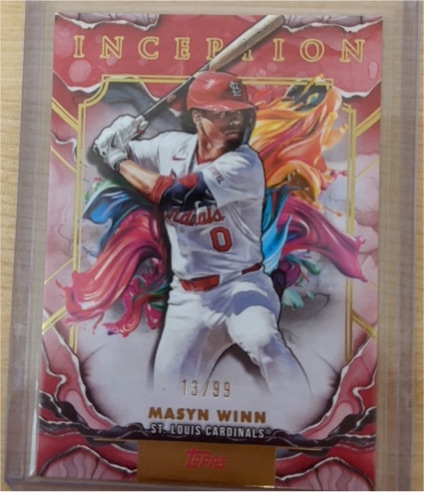 2025 Topps Inception #34 Masyn Winn — front