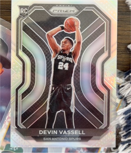 2020-21 Panini Prizm #252 Devin Vassell — front