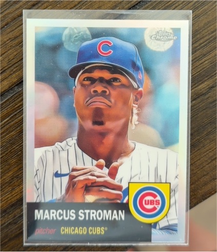 2022 Topps Chrome Platinum Anniversary #27 Marcus Stroman — front