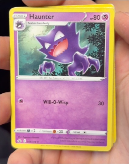 2021 Pokémon TCG #56 Haunter — front