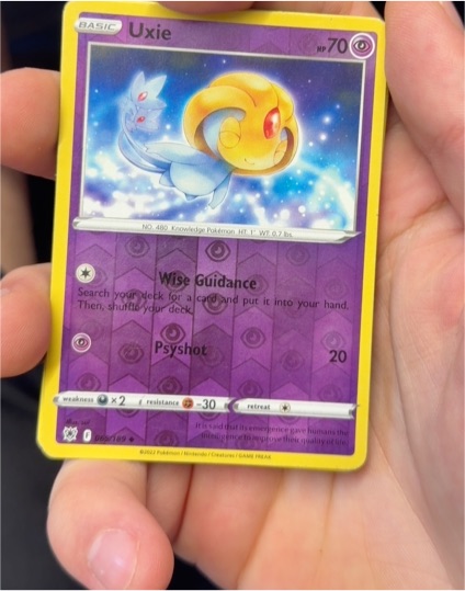2022 Pokémon Astral Radiance #065 Uxie — front