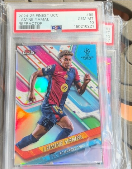 2024-25 Topps Finest UCC #99 Lamine Yamal — front