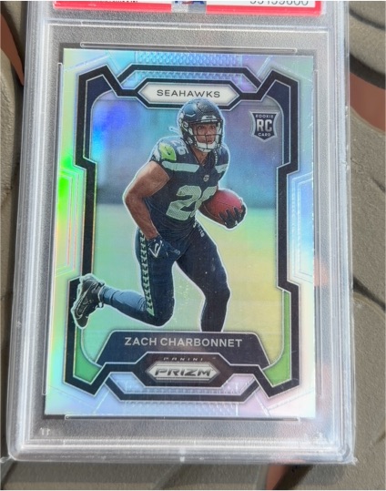 2023 Panini Prizm #392 Zach Charbonnet — front