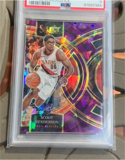 2023-24 Panini Select #129 Scoot Henderson — front