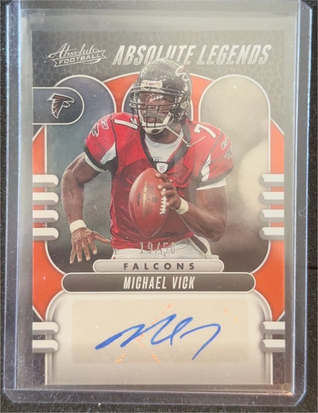2023 Panini Absolute Football Absolute Legends #AL-MV Michael Vick — front