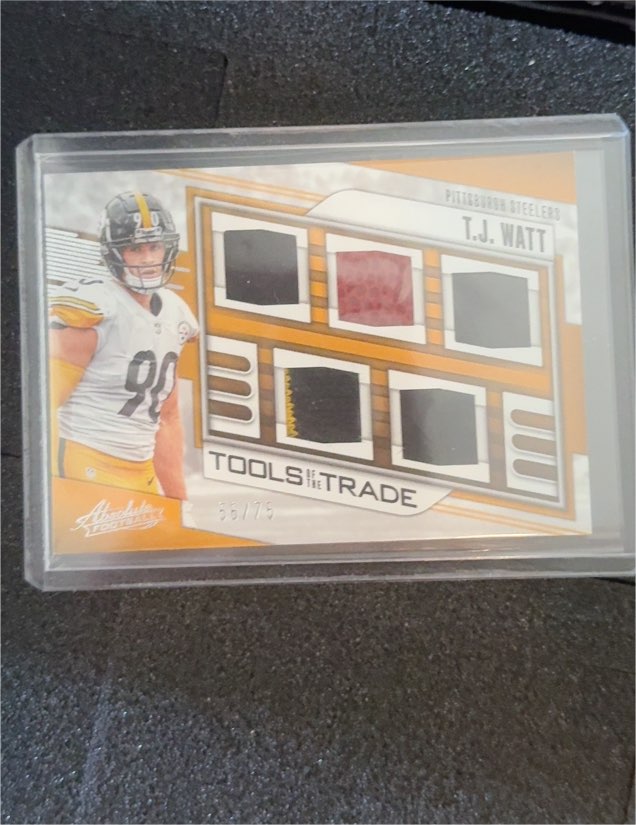 2023 Panini Absolute Tools of the Trade #TOTT-TJW T.J. Watt — front