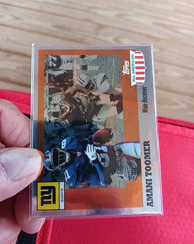 2003 Topps All American #62 Amani Toomer — front