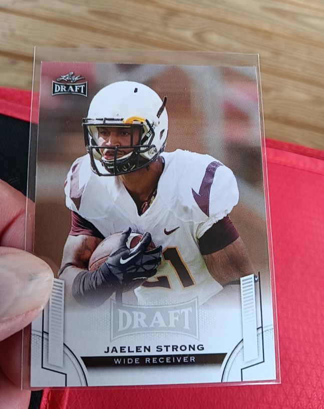 2015 Leaf Draft #26 Jaelen Strong — front