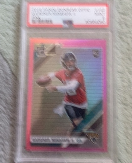 2019 Panini Donruss Optic #142 Gardner Minshew II — front