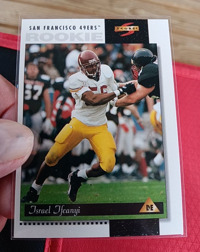 1996 Score #237 Israel Ifeanyi — front