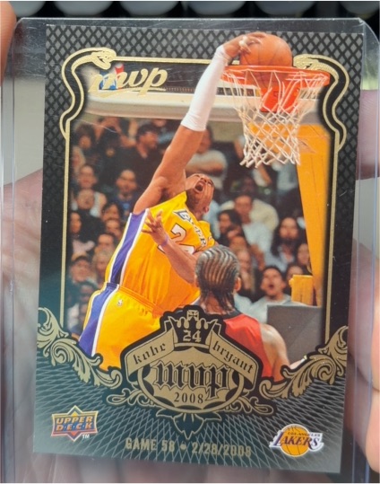 2008 Upper Deck MVP #58 Kobe Bryant — front