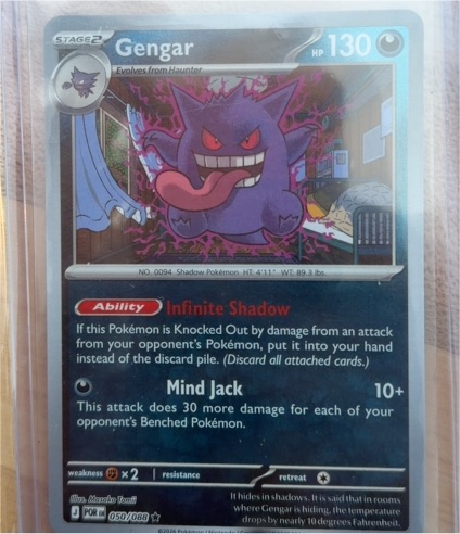 2022 Pokémon Scarlet & Violet 151 #050/088 Gengar — front