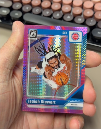2024-25 Panini Donruss Optic #81 Isaiah Stewart — front