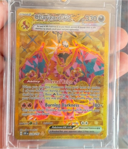 2023 Pokémon Charizard ex #228/197 Obsidian Flames — front
