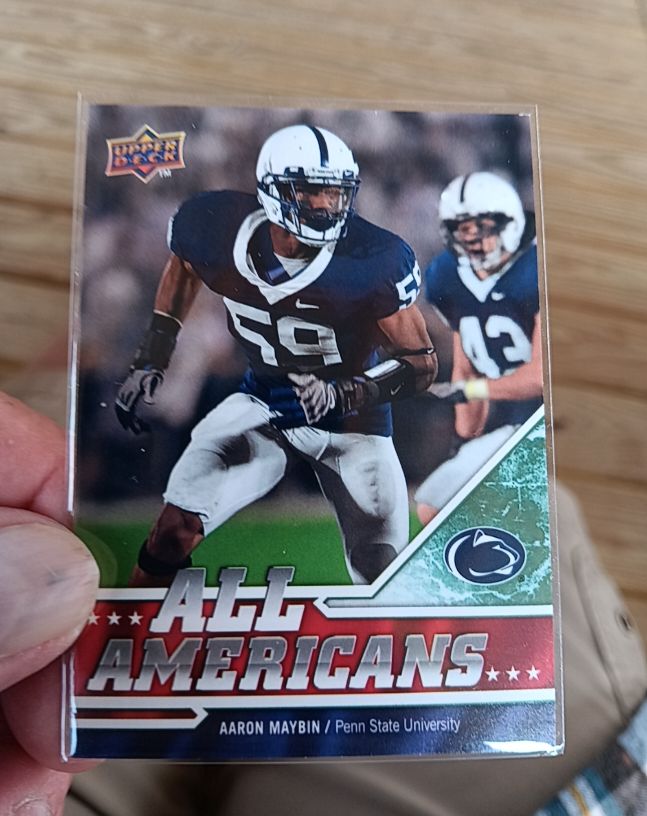 2009 Upper Deck Draft Edition All Americans Aaron Maybin — front