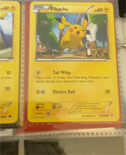 2015 Pokémon Roaring Skies #20 Pikachu — front