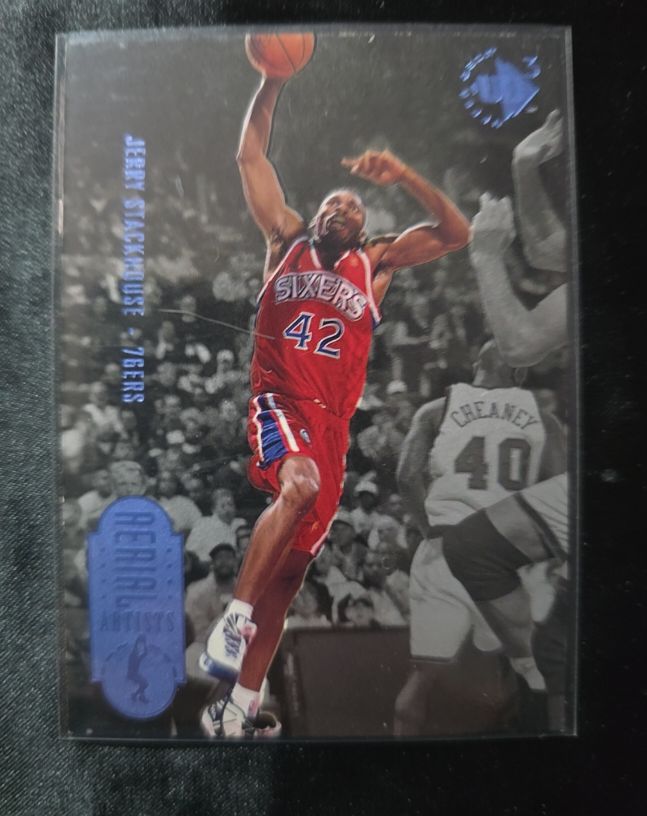 1997-98 Upper Deck UD3 Aerial Artists #60 Jerry Stackhouse — front