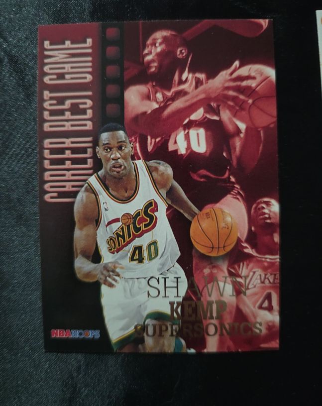 1996 Hoops #336 Shawn Kemp — front