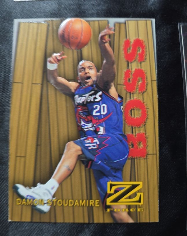 1997-98 Skybox Z-Force Boss #19B Damon Stoudamire — front
