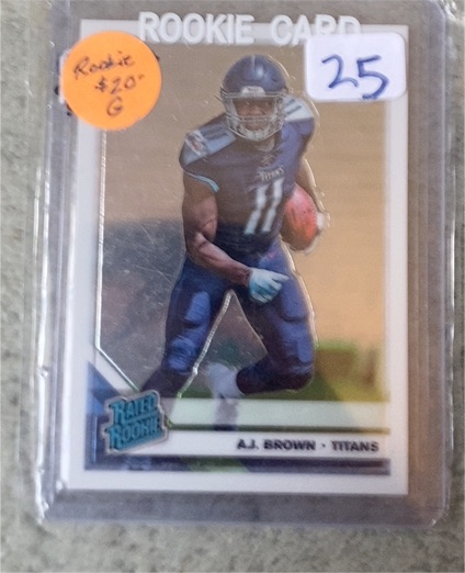 2019 Panini Donruss Optic #164 A.J. Brown Rated Rookie — front
