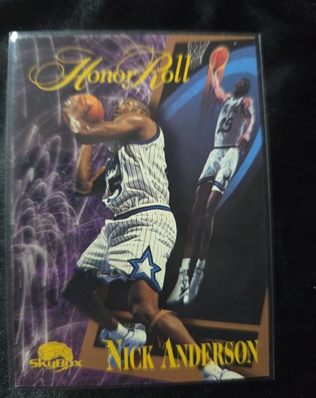 1995-96 SkyBox Premium #265 Nick Anderson Honor Roll — front