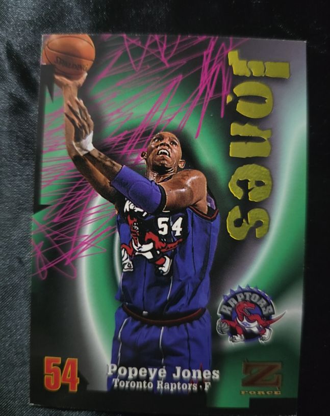 1997-98 SkyBox Z-Force #54 Popeye Jones — front