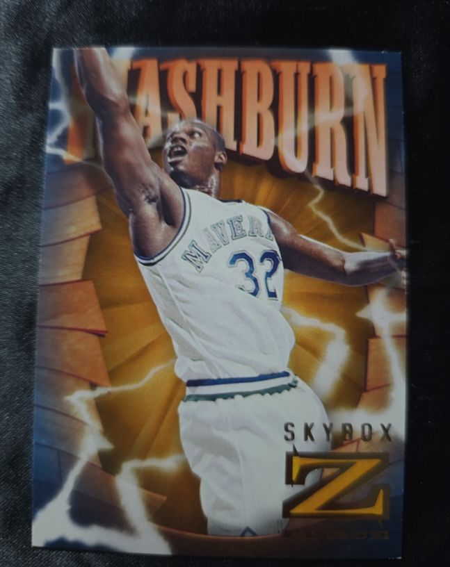 1996-97 Skybox Z-Force #20 Jamal Mashburn — front