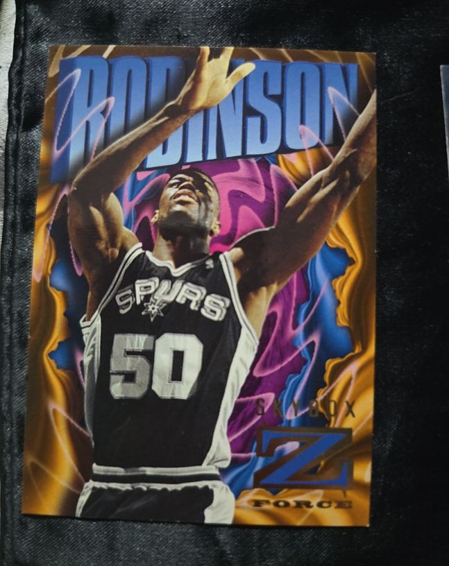 1996-97 Skybox Z Force #81 David Robinson — front
