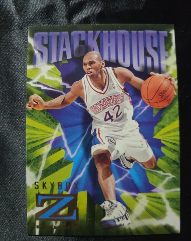1996-97 SkyBox Z-Force #66 Jerry Stackhouse — front