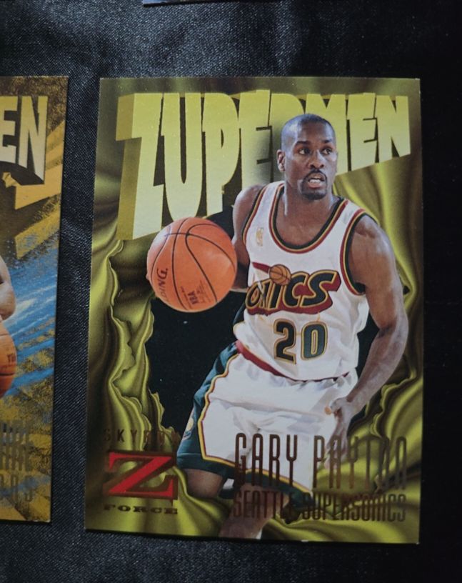 1996-97 Skybox Z-Force #188 Gary Payton Zupermen — front